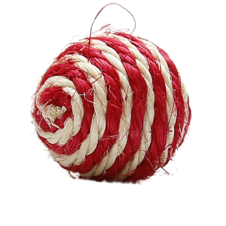 MINA PET Топка от сизал, червена