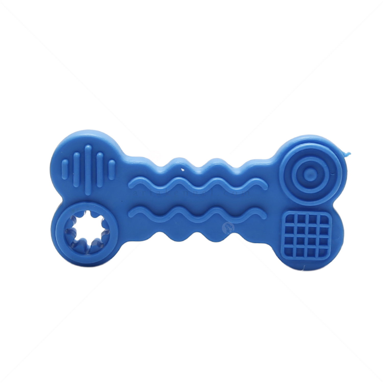 Каучуков кокал релефен, MINA PET, син