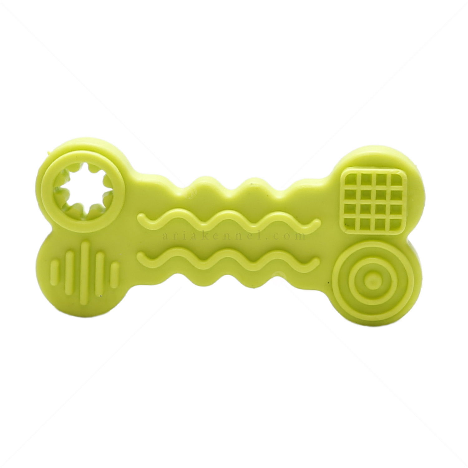 Каучуков кокал релефен, MINA PET, жълт