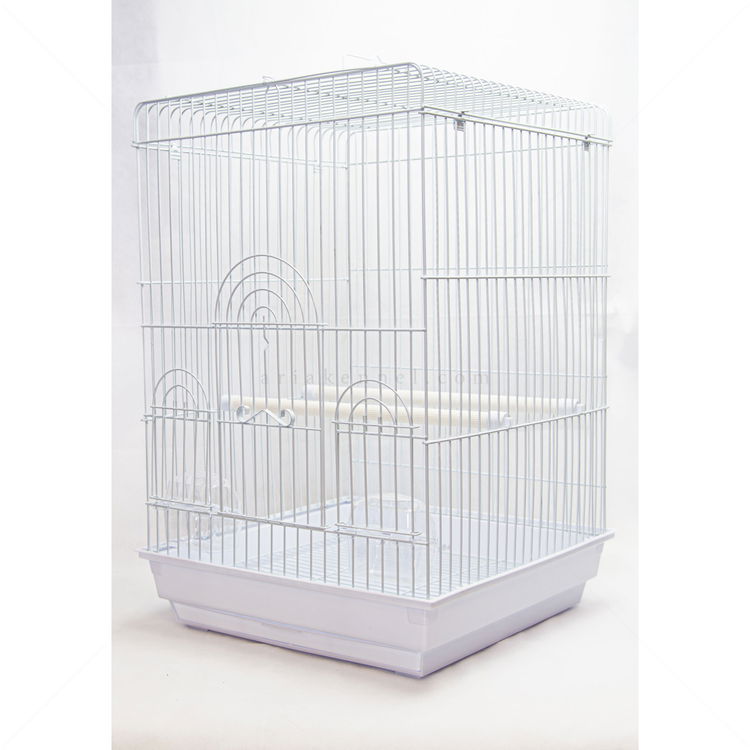 Клетка за малки птици MINA PET, бяла