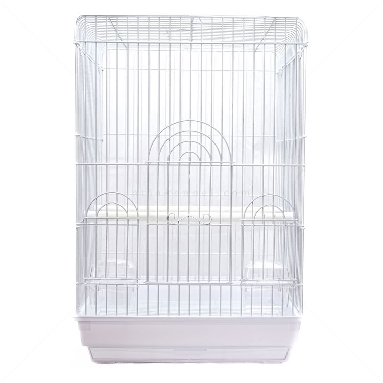 Клетка за малки птици MINA PET, бяла