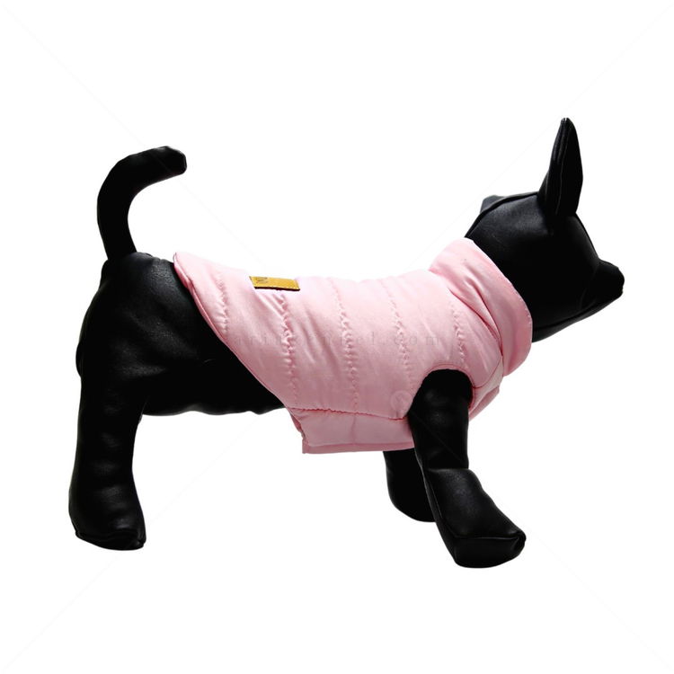 Шушляков елек с кожена емблема, MINA PET, S