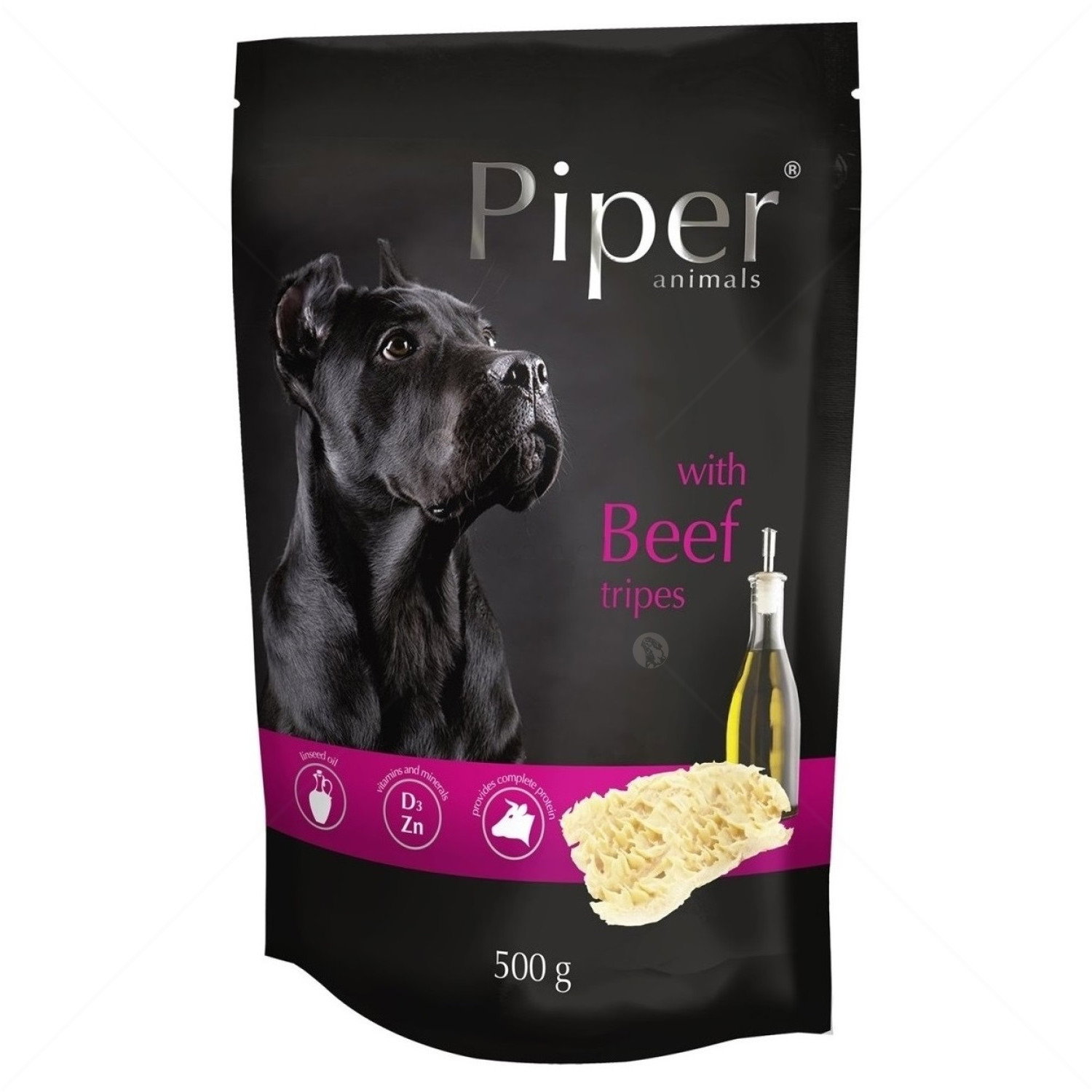 Комплект DOG VISION Venison 2 кг. + PIPER Premium Adult 500 гр. с говеждо шкембе + FERRIBIELLA 80 гр. Калциеви кокалчета с пилешко месо