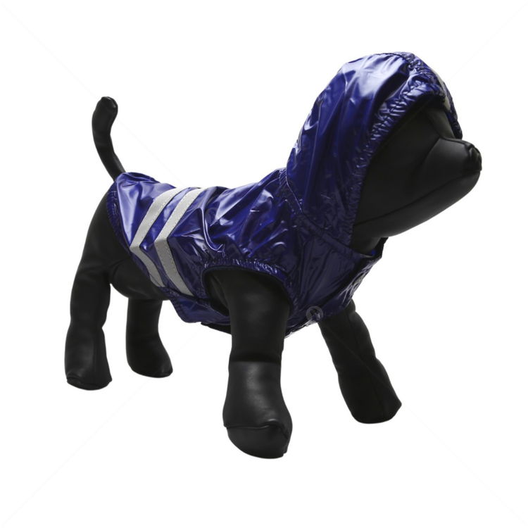 Дъждобран елек с качулка и светлоотразителни ленти, MINA PET, XL