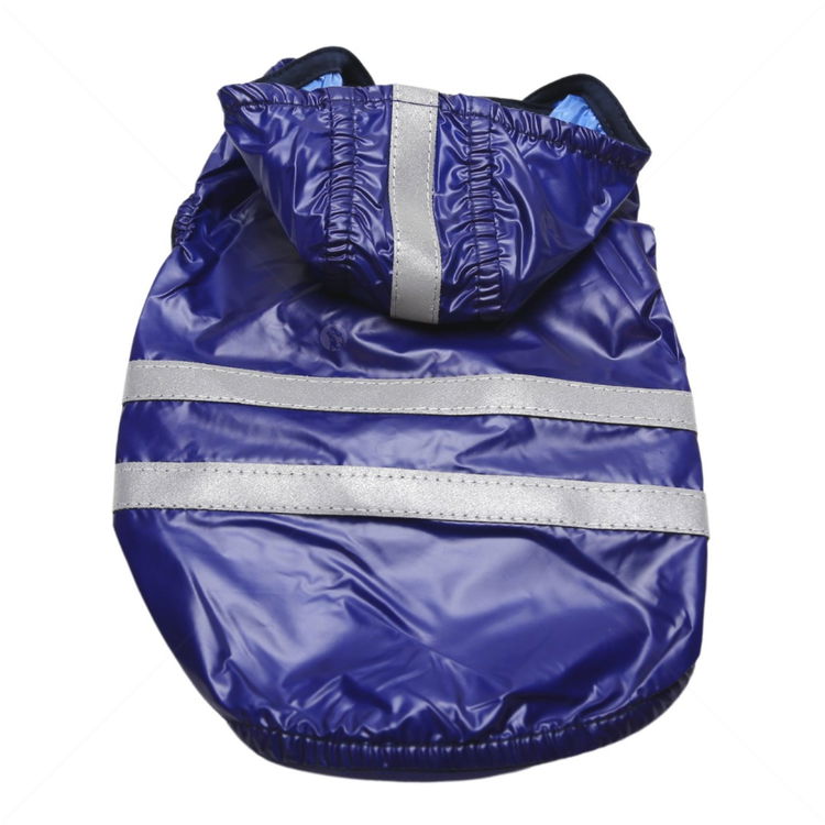 Дъждобран елек с качулка и светлоотразителни ленти, MINA PET, XL