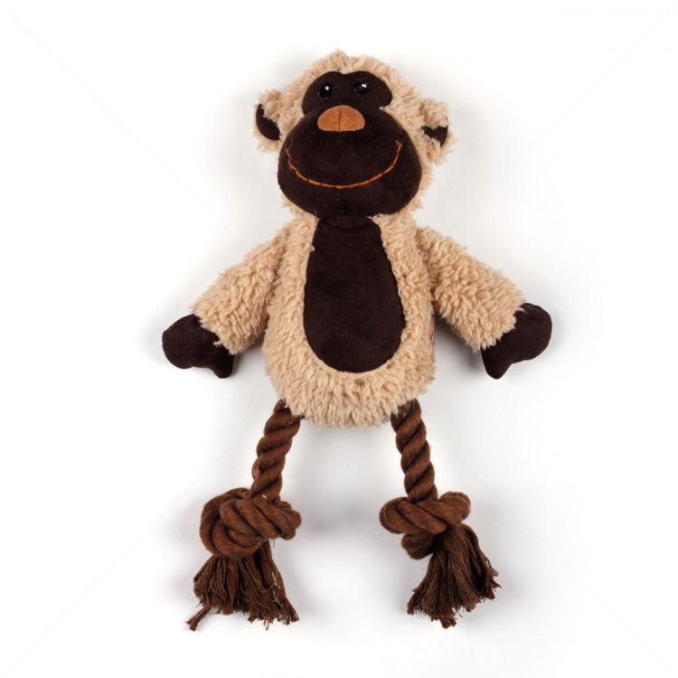 Плюшенa овчицa с въже, AFP, кафява