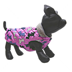 Грейка с качулка, HAPPY PUPPY, лилава, M, 30-32 см