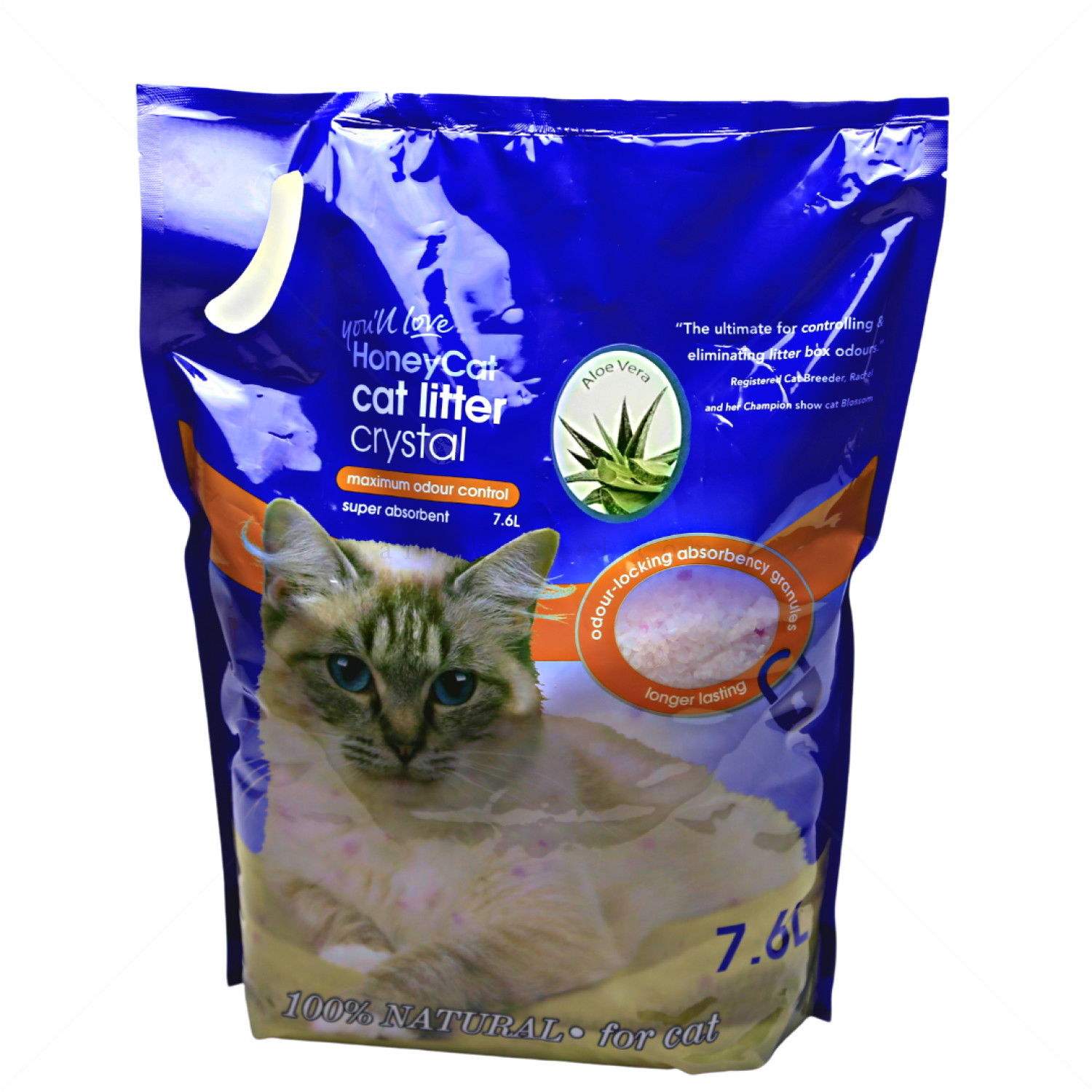 HONEY CAT 7.6 л. Силиконова тоалетна, алое вера