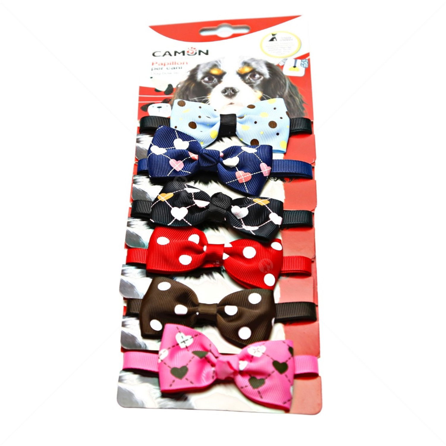 Папийонка Сърце CAMON, тъмносиня