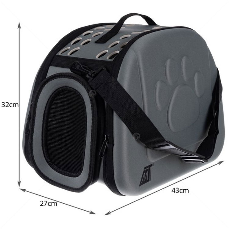 Транспортна чанта PURLOV, сива