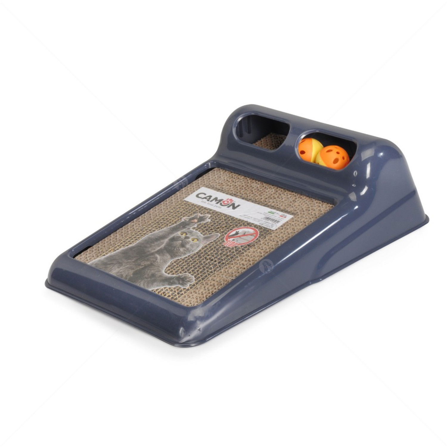 CAMON Драскало с топчета, тъмно синьо