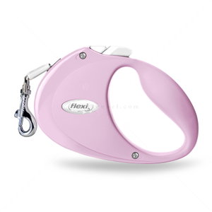 FLEXI Puppy лента – Автоматичен повод, светлорозов, за малки кученца