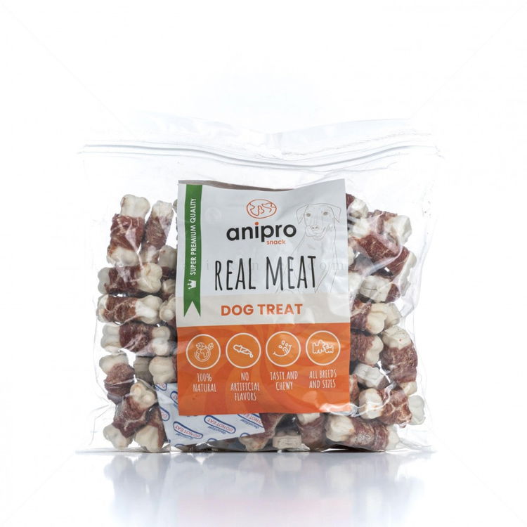 Пресовани кокалчета с патешко месо 1 кг ANIPRO Real Meat