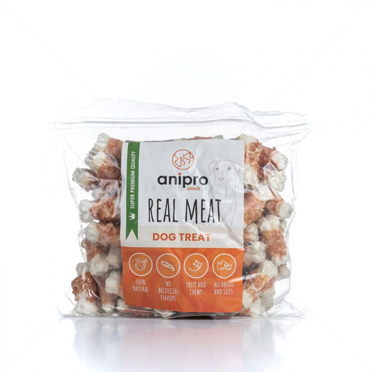 Пресовани кокалчета с пилешко месо 1 кг ANIPRO Real Meat