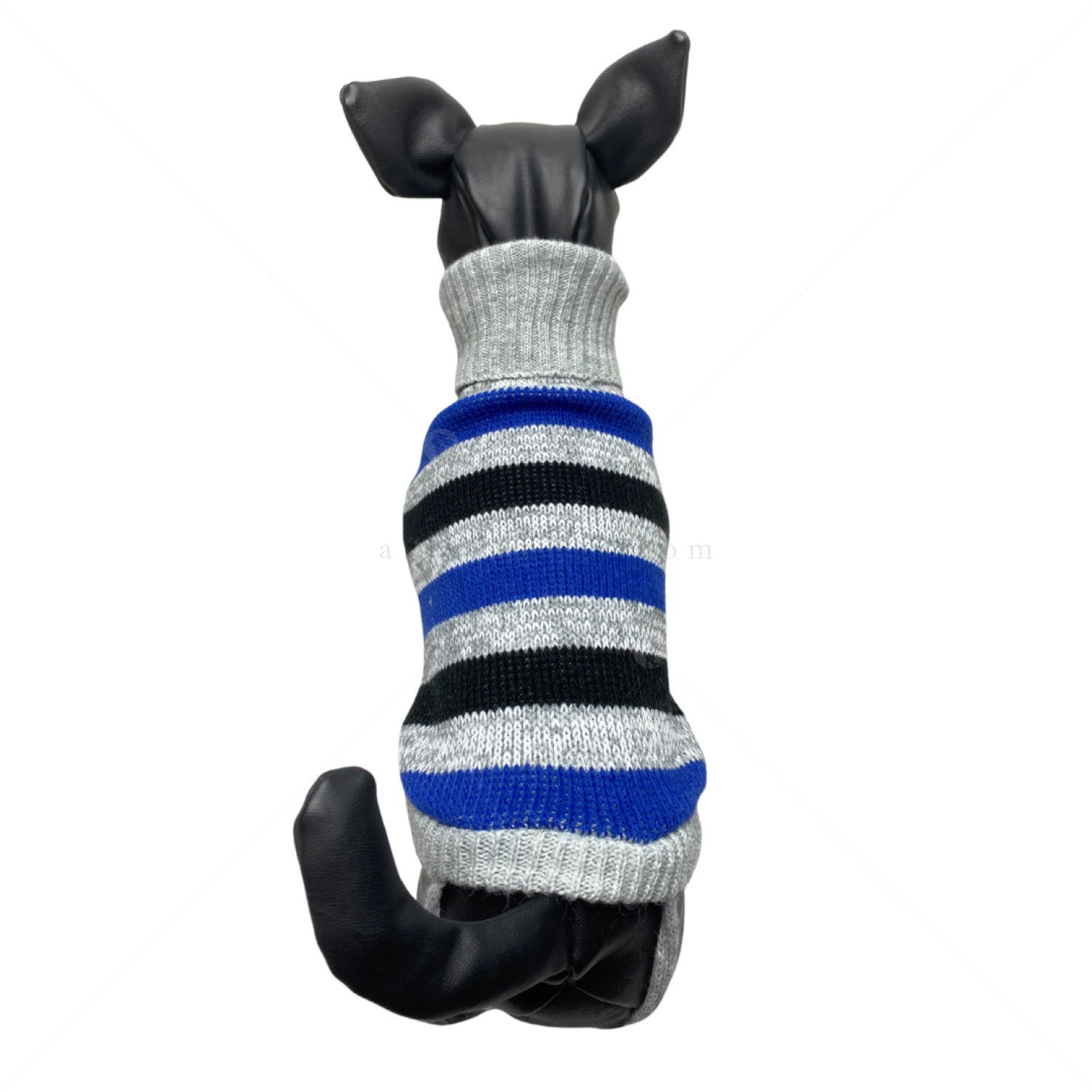 Плетен пуловер поло Модел 32, HAPPY PUPPY, XXL, 46-50 см