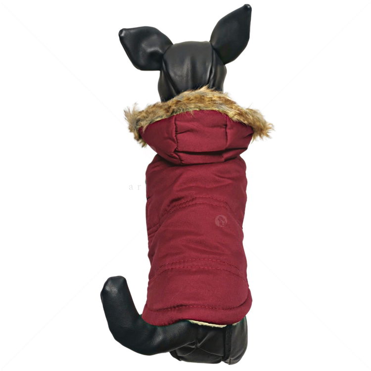 Грейка с качулка, COMAX, бордо, S, 22-24 см.