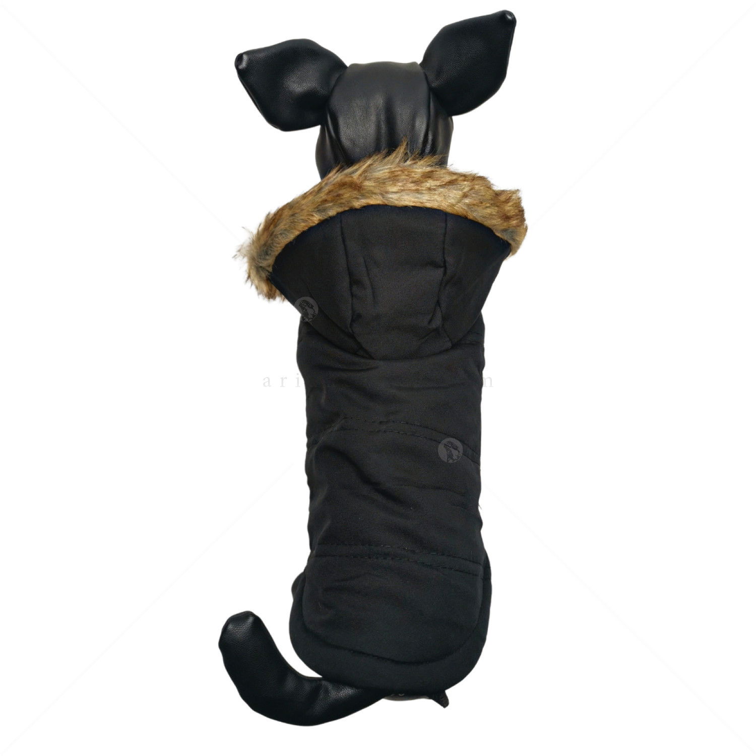 Грейка с качулка, COMAX, черна, XL, 36-38 см.