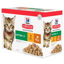 HILL’S Kitten Poultry Selection 12x85 гр. паучове с късчета месо в сос грейви