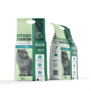 ECO CLEAN BOX 10 л. дървесна постелка