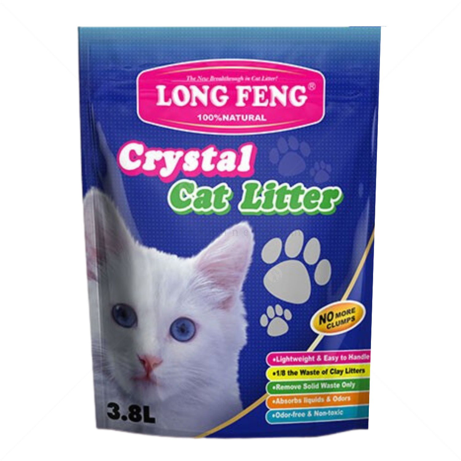 Силиконова тоалетна LONG FENG 3.8 л. с аромат на ябълка