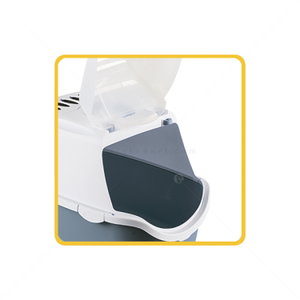 STEFANPLAST Cathy Easy Clean Котешка тоалетна с филтър, синя