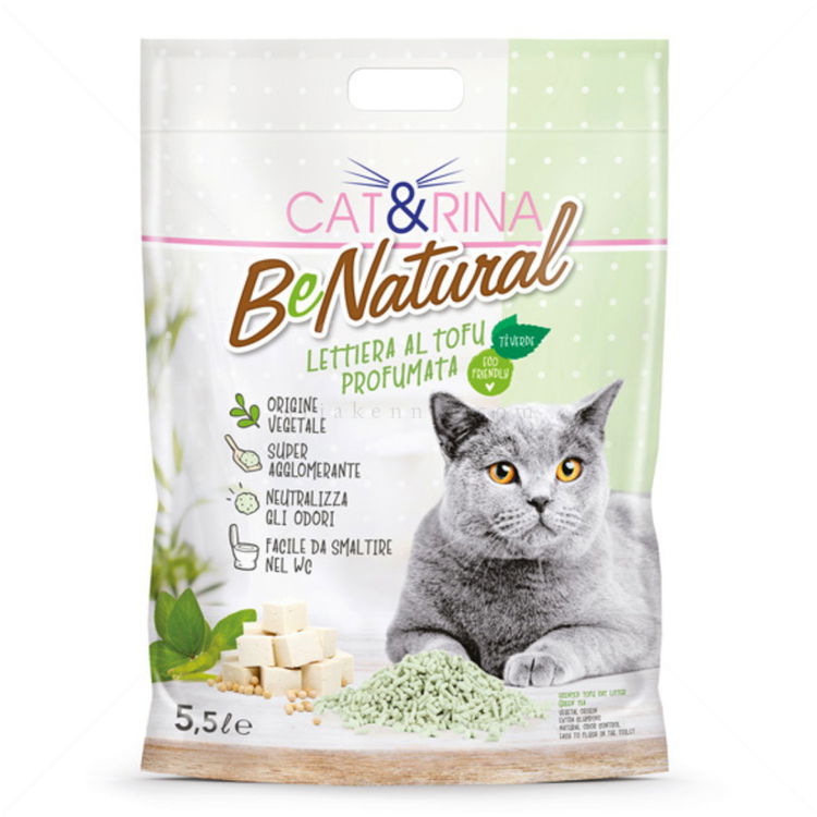 Тофу 5,5 л. CAT&RINA BeNatural с аромат на зелен чай