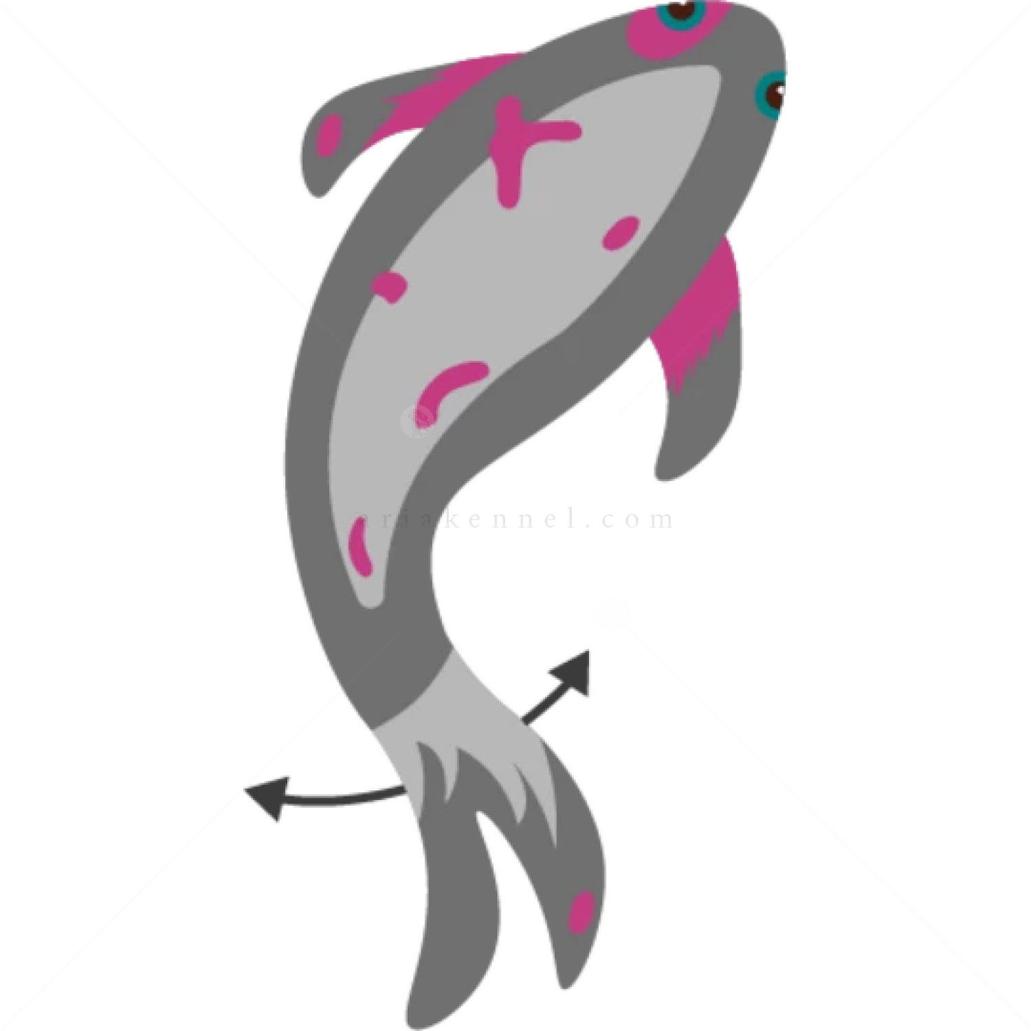 Интерактивна риба PURLOV, подскачаща