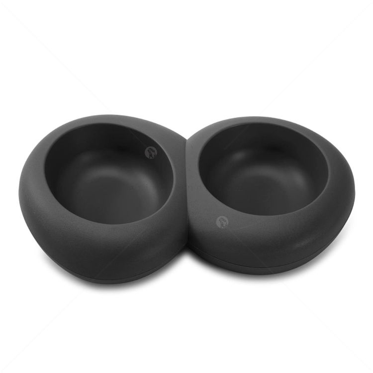 Двойна купа за храна и вода Imac Ciottoli, антрацит