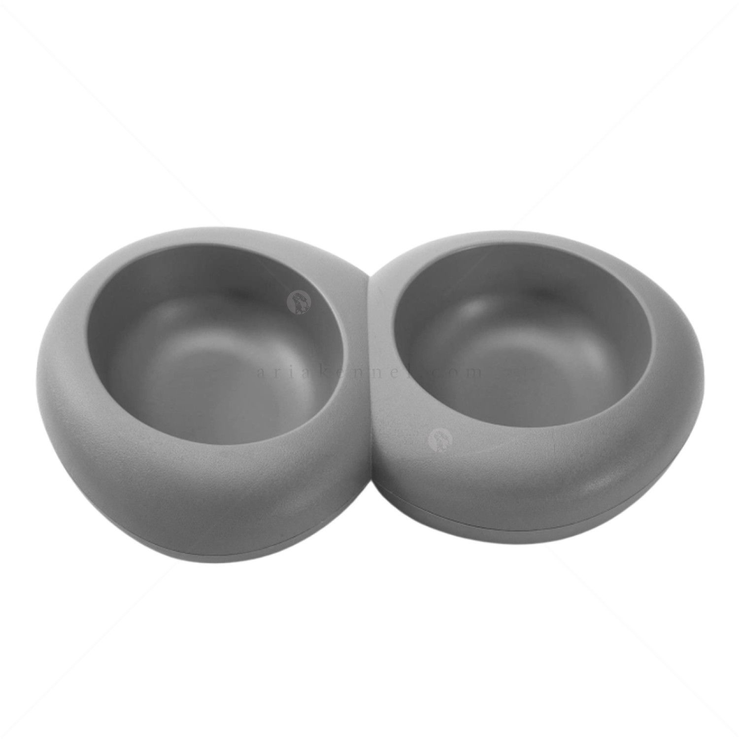 Двойна купа за храна и вода Imac Ciottoli, сива