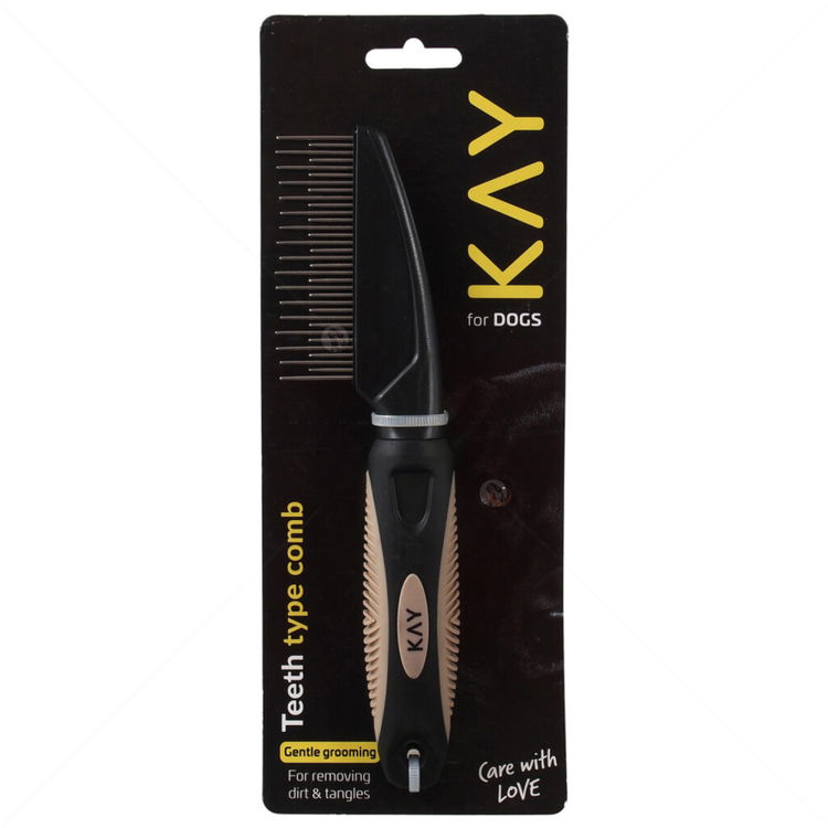Гребен с къси и дълги зъбци KAY