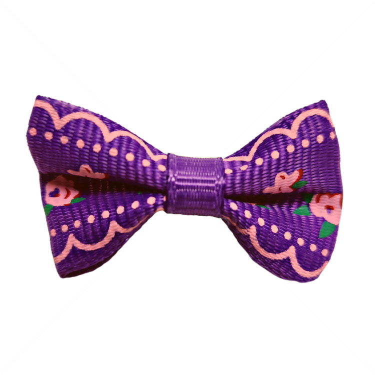 Панделка с щипка MINA PET, лилава