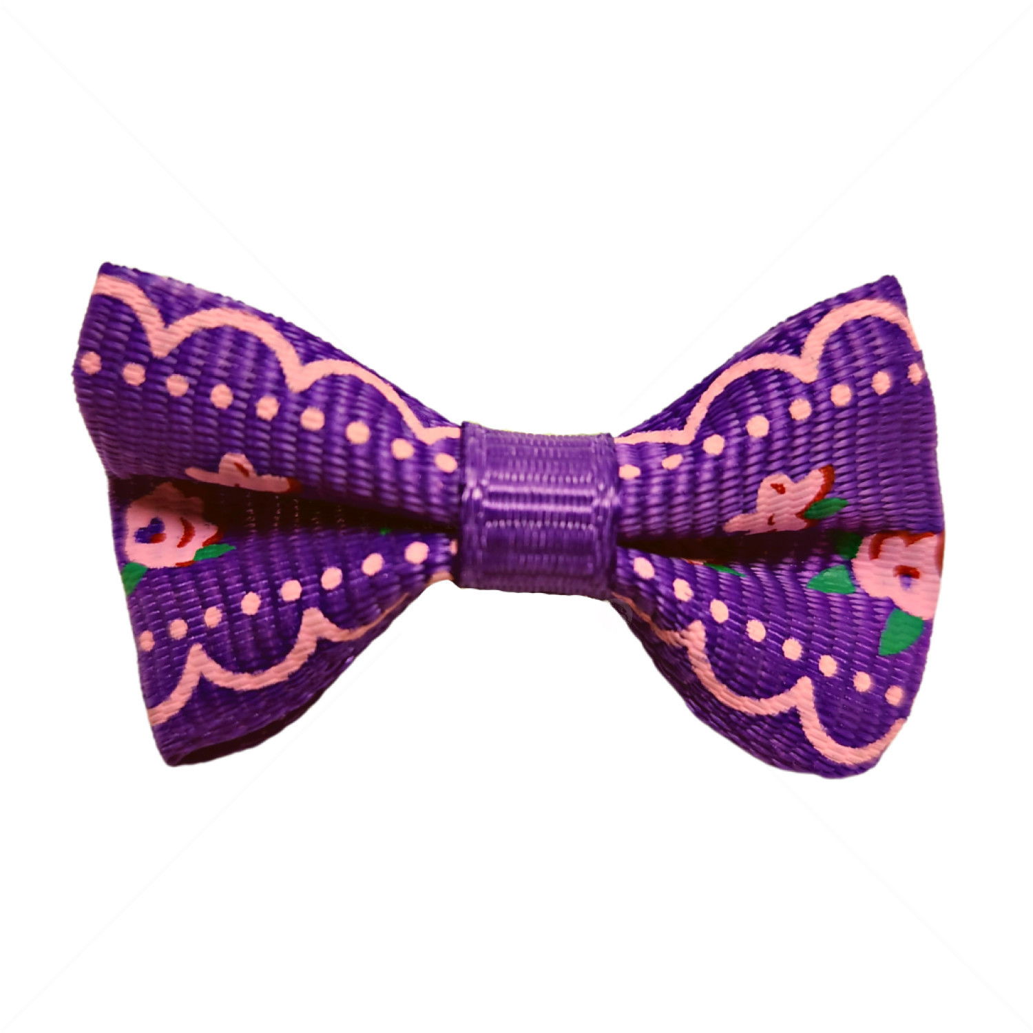 Панделка с щипка MINA PET, лилава