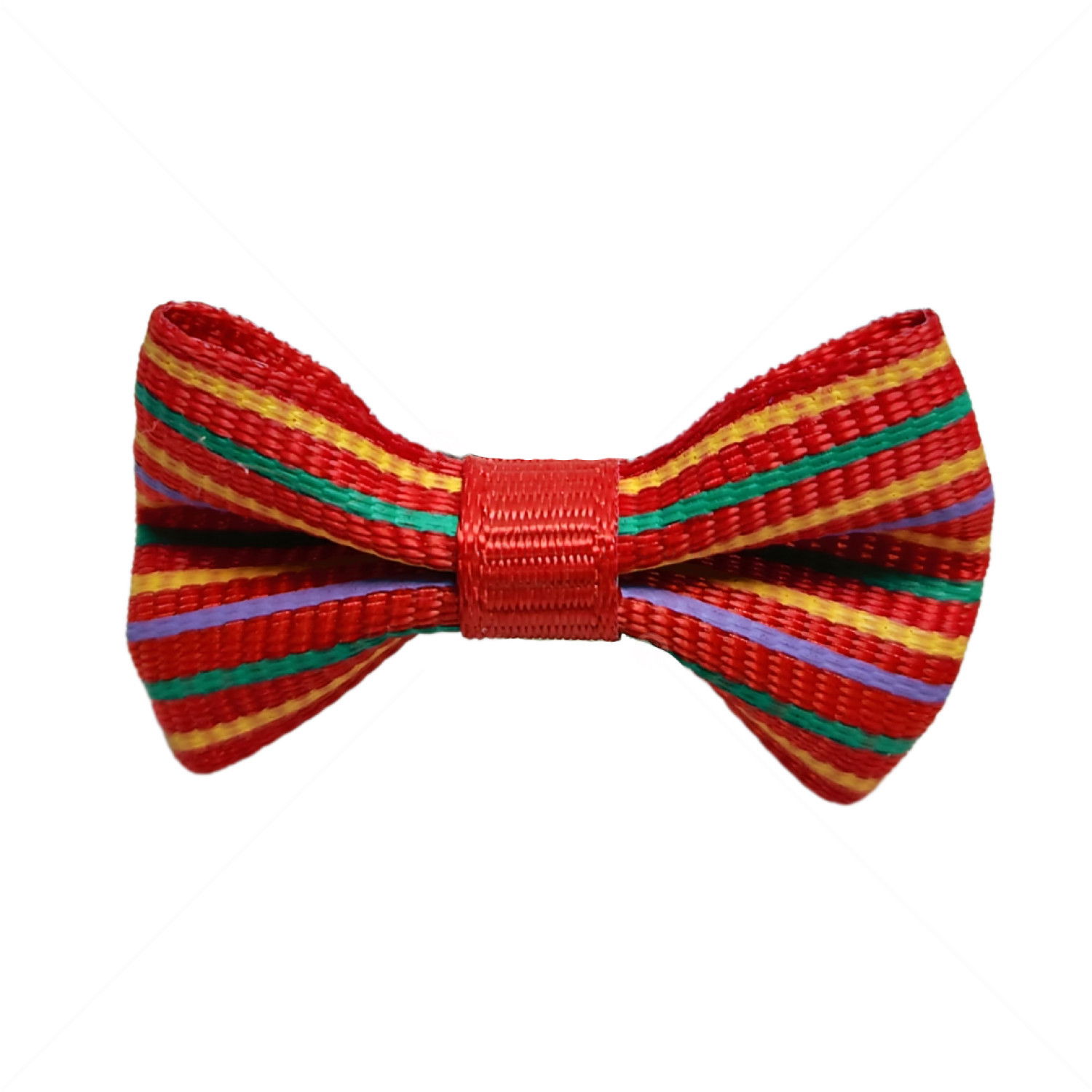 Панделка с щипка MINA PET, червена