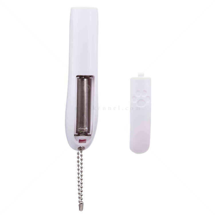 Точков лазер - мишка, TRIXIE, бял