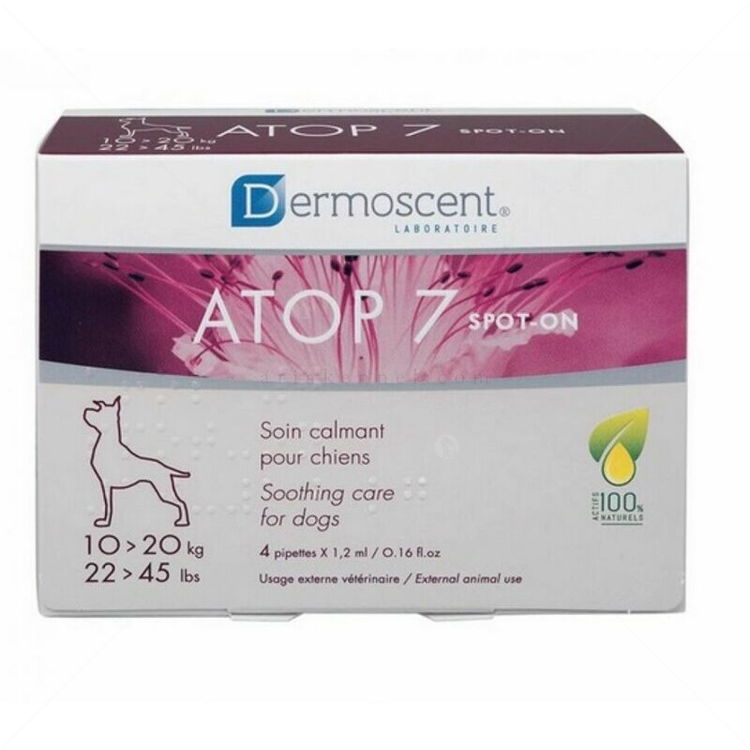 DERMOSCENT Atop 7 Spot on Dog 4 пипети x 1,2 мл
