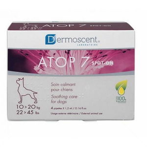 DERMOSCENT Atop 7 Spot on Dog 4 пипети x 1,2 мл