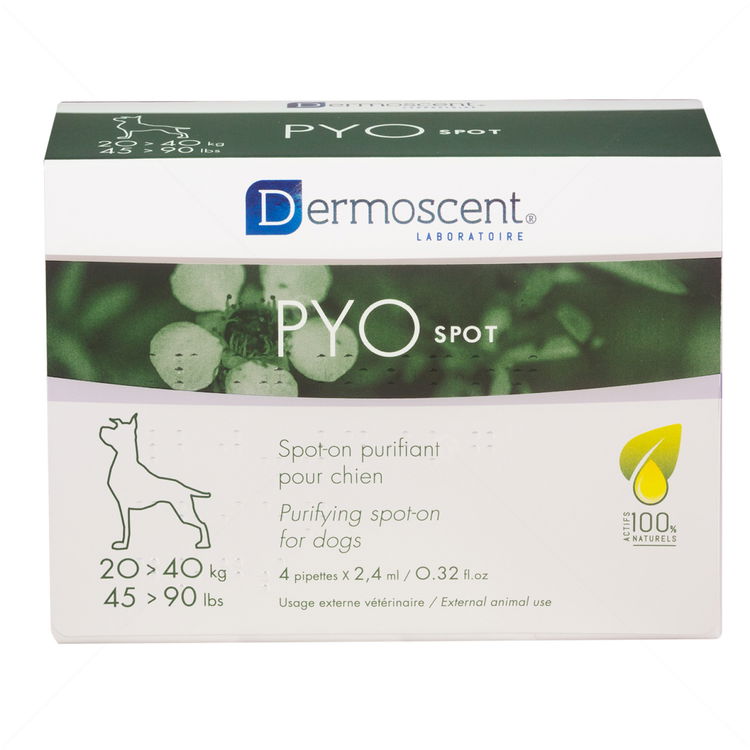 DERMOSCENT PYO Spot on Dog 4 пипети x 2,4 мл