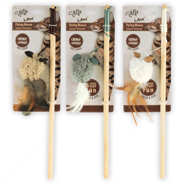 Въдица с мишле от агнешка вълна и перца AFP