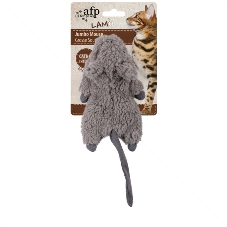 Плюшена голяма мишка AFP, сива