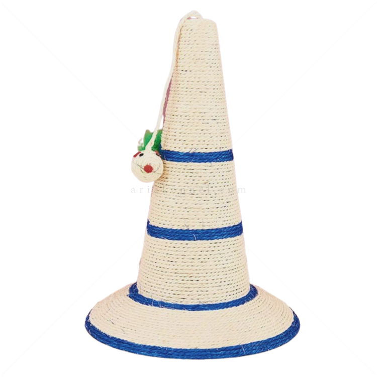 Драскало Конус с топче с перца MINA PET, синьо