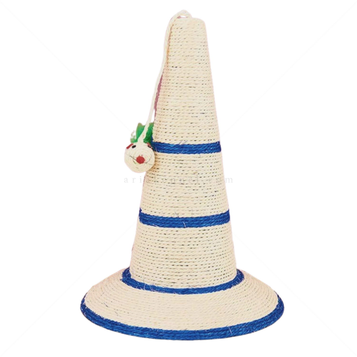 Драскало Конус с топче с перца MINA PET, синьо