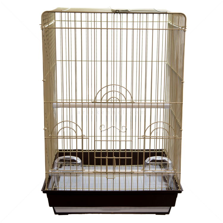 Клетка за малки птици MINA PET, бежова