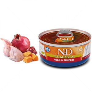 N&D Cat Pumpkin Quail 70 гр