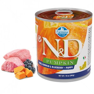 N&D Dog 285 гр Puppy Lamb, pumpkin and blueberry