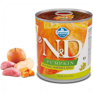 N&D Dog 285 гр Boar, pumpkin and apple