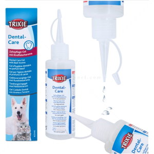 Гел за зъби с вкус на говеждо месо TRIXIE Dental Care