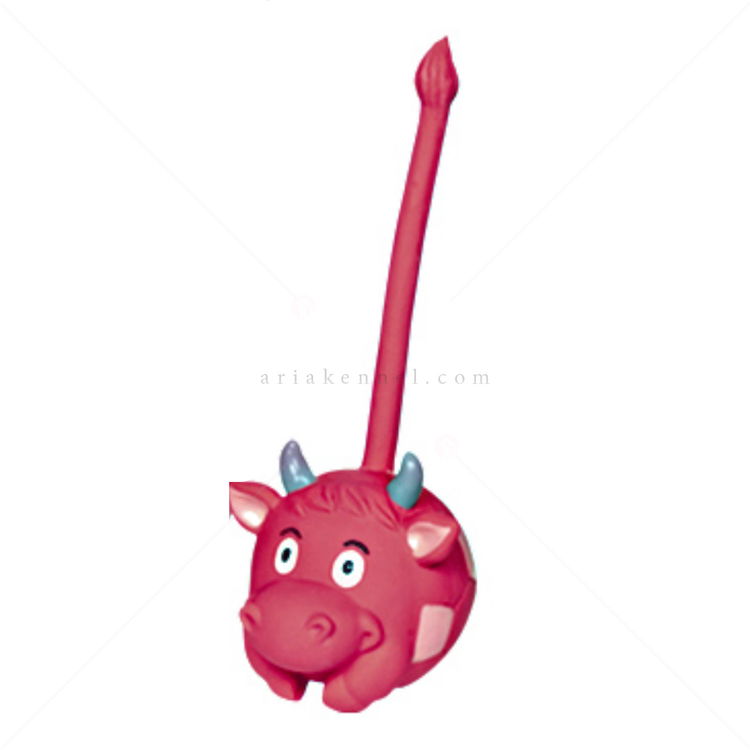 Играчка латекс, NOBBY, животно с опашка, червена