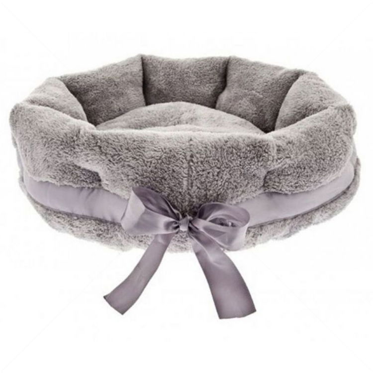 FERRIBIELLA Morbidosa - плюшено легло в нежно сиво