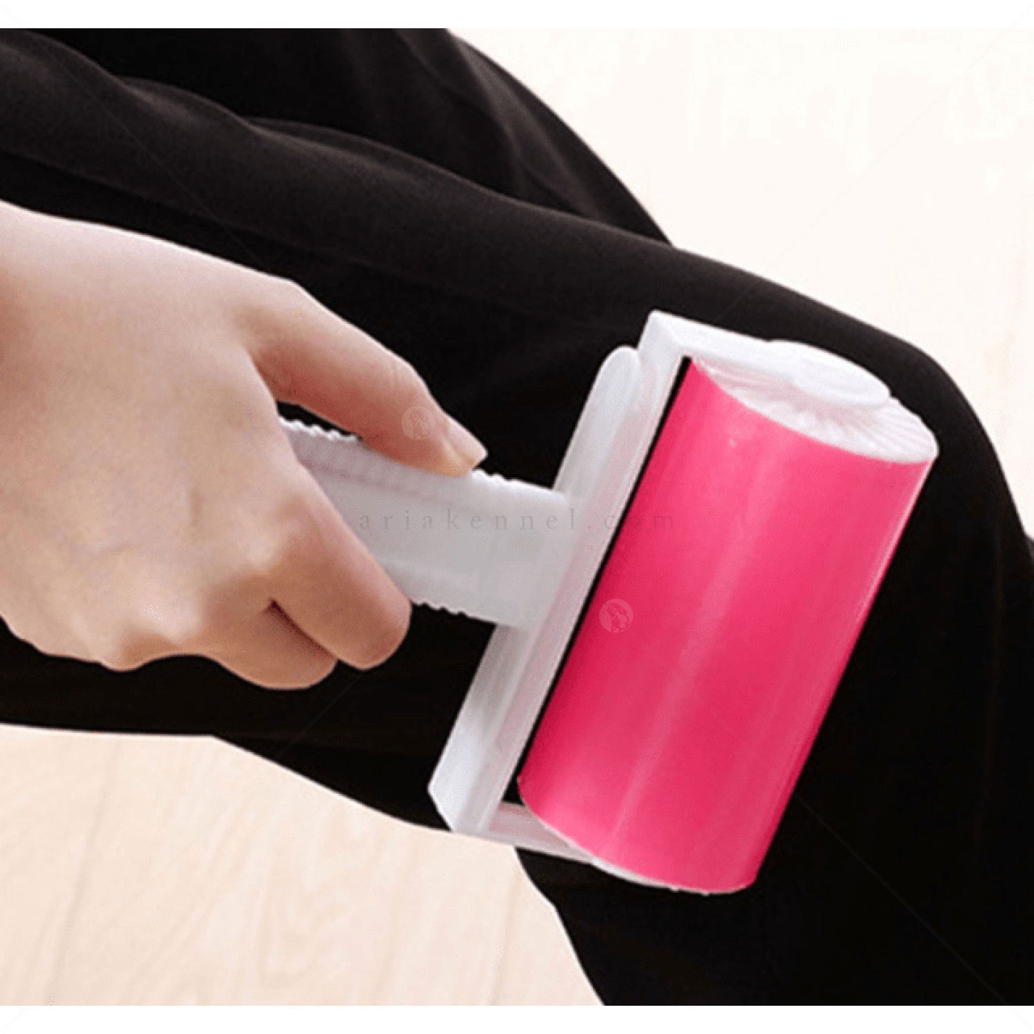 Силиконов ролер за обиране на косми IMAC, розов