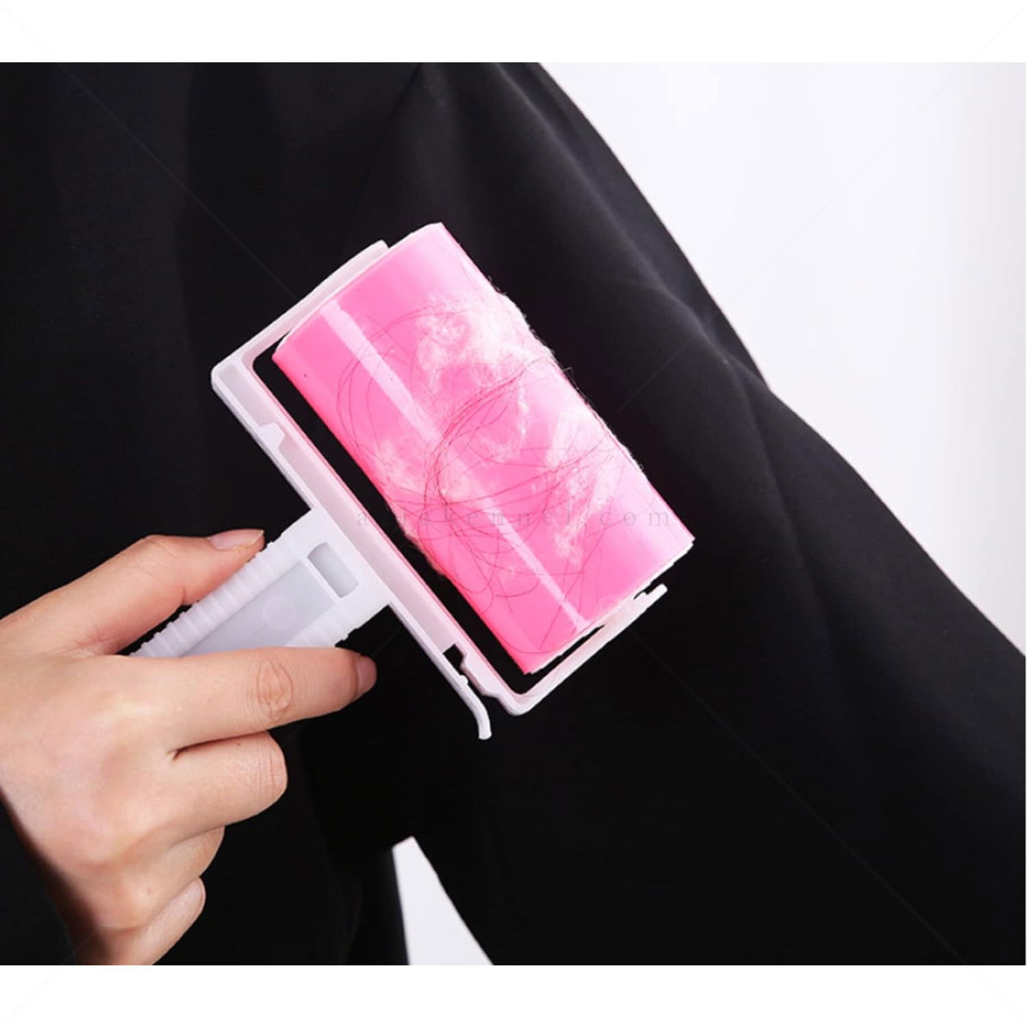 Силиконов ролер за обиране на косми IMAC, розов